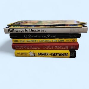 Children's Homeschool Book Educational Lot